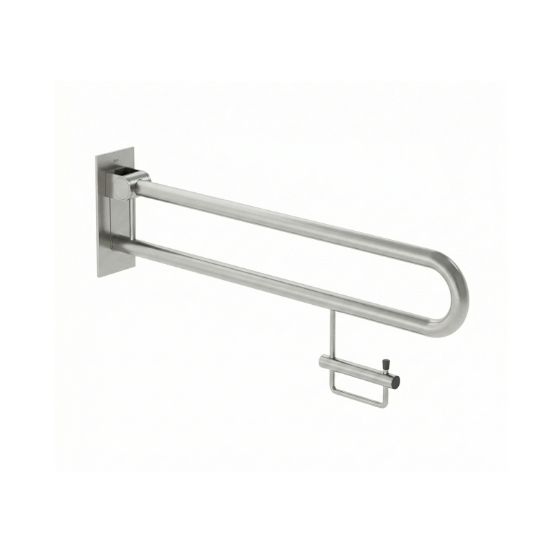 Access Pro M1 Poręcz uchylna 850 mm z uchwytem na papier mat ROCA A817192C20
