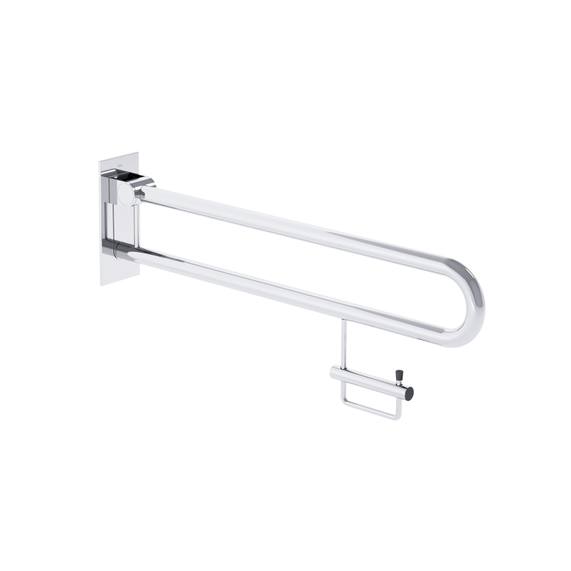 Access Pro M1 Poręcz uchylna 850 mm z uchwytem na papier połysk ROCA A817192C00