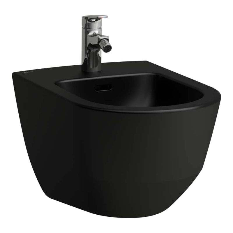 Bidet podwieszany 360 x 530 mm, czarny matowy LAUFEN H8309527163021