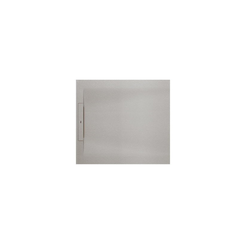 PYROS Brodzik kwadratowy 900 x 900 mm NISKI SYFON W KPL (H:68). PERŁOWY ROCA AP90138438403630