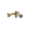 Element podtynkowy do montażu baterii umywalkowej podtynkowej PVD Inox ROCA A5E3501SM0