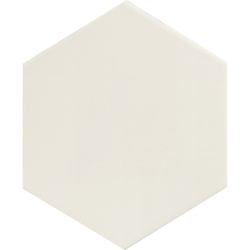 HEXAGON WHITE MAT 17,5X20,2...
