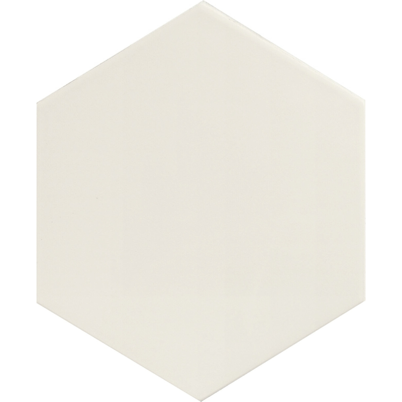 HEXAGON WHITE MAT 17,5X20,2 GAT.1 (P.96325)