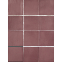 ISPAL BURGUNDY MAT 10X10 GAT.1 (P.96283)