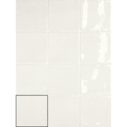 NOUR WHITE POŁYSK 10X10 GAT.1 (P.95891)