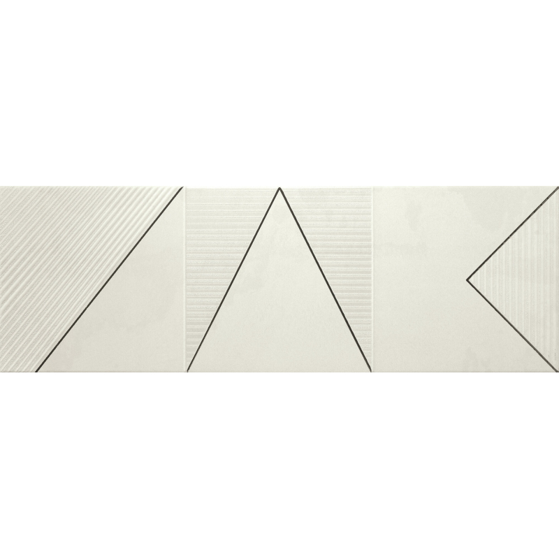 DECOR FORMS III WHITE MAT 20X60 GAT.1 (P.95831)