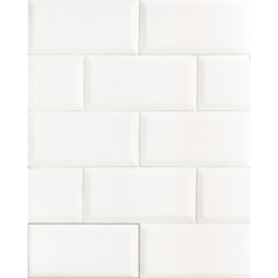 BISELADO BLANCO BRILLO POŁYSK 10X20 GAT.1 (P.95789)