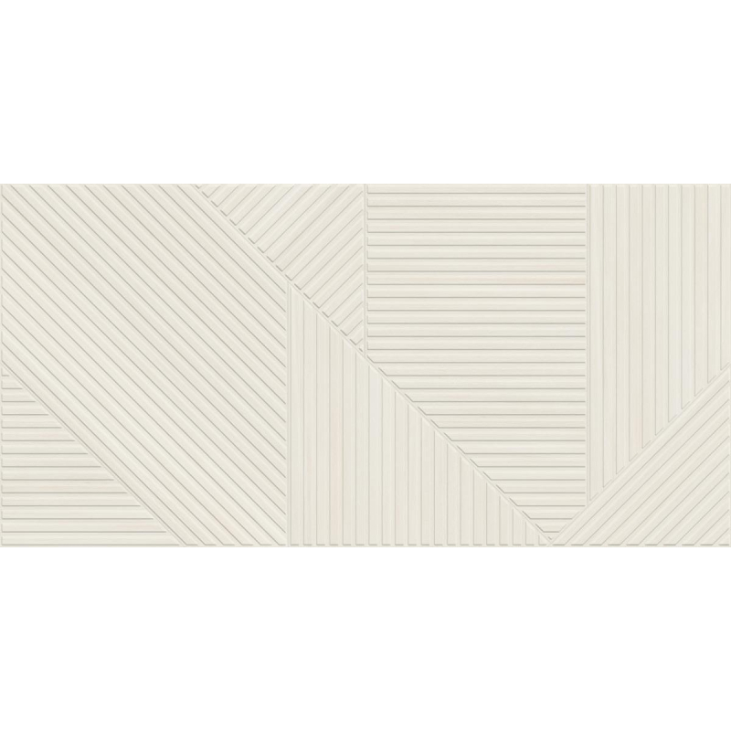 SOLEIL WHITE DECOR MAT 59,5X119,2 REKT. GAT.1 (P.35843)