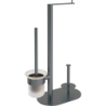 Stojak na papier 3-funkcyjny Round titanium DEANTE ADRD732