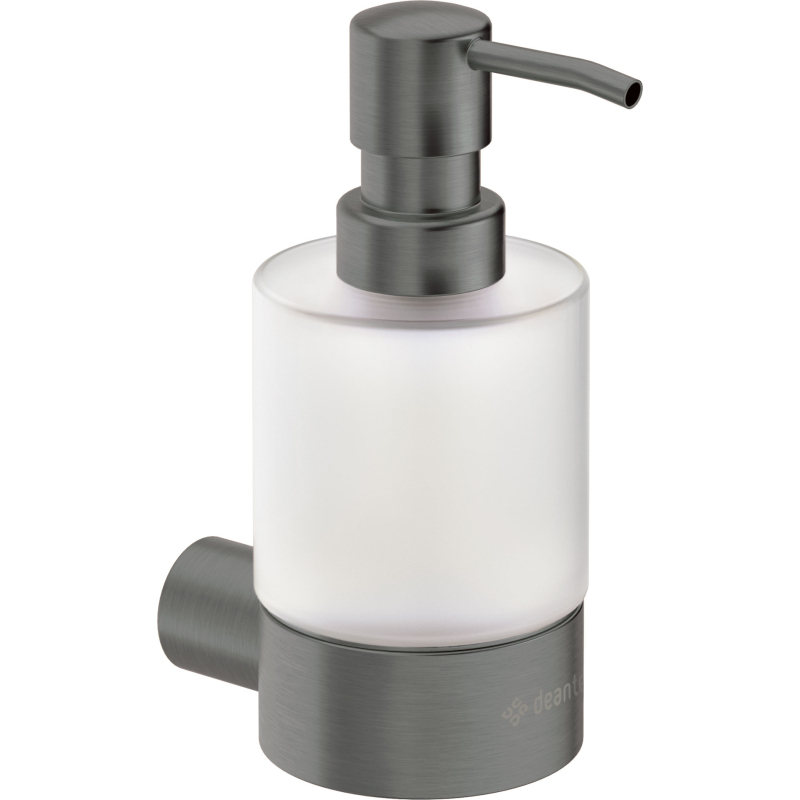 Dozownik mydła - ścienny Round titanium DEANTE ADRD421