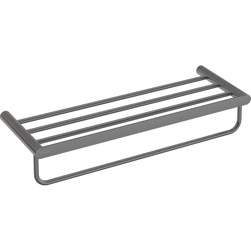 Półka żeberkowa Round titanium DEANTE ADRD531