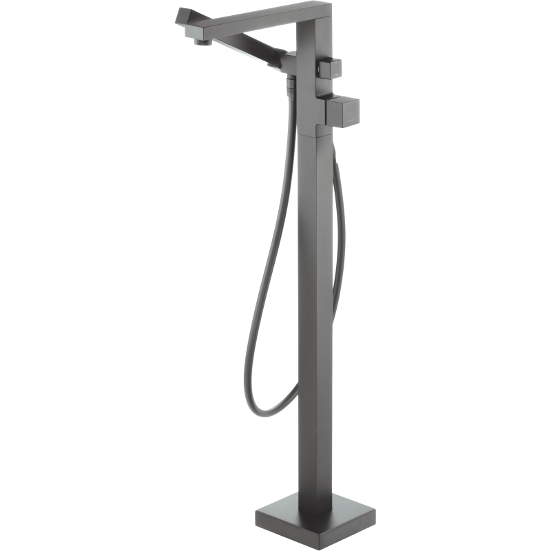 Bateria wannowa wolnostojąca z zestawem prysznicowym Blur titanium DEANTE BQLD17M
