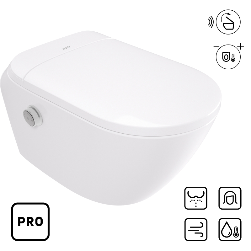 Miska WC smart z deską automatyczną - pro Silia biały DEANTE CSID6ZPW