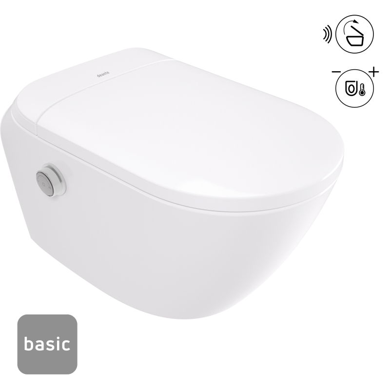 Miska WC smart z deską automatyczną - basic Silia biały DEANTE CSSD6ZPW