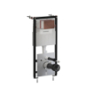 Set- strongframe stelaż podt. z eco spłuk.+ r45 stal. przy. spł., Eco flush Miedź antyk szczotkowana OMNIRES STFWCECO1R45-RORB