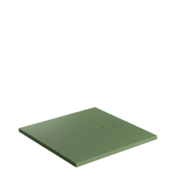 Aquarock kompozytowy brodzik prysznicowy antypoślizgowy, 90 x 90 cm, Aquarock m+ Olive mat OMNIRES AQUAROCK90-KOL