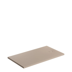 Aquarock kompozytowy brodzik prysznicowy antypoślizgowy, 80 x 140 cm, Aquarock m+ Dune beige mat OMNIRES AQUAROCK80-140DB