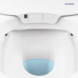 Miska WC wisząca myjąca z powłoką SmartClean z deską biała SmartFrisk OLTENS 42038000