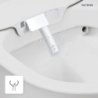 Miska WC wisząca myjąca z powłoką SmartClean z deską biała SmartFrisk OLTENS 42038000