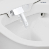 Miska WC wisząca myjąca z powłoką SmartClean z deską biała SmartFrisk OLTENS 42038000