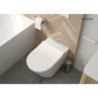 Miska WC wisząca myjąca z powłoką SmartClean z deską biała SmartFrisk OLTENS 42038000