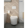 Miska WC wisząca myjąca z powłoką SmartClean z deską biała SmartFrisk OLTENS 42038000