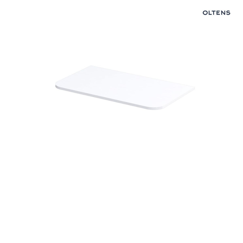 Blat naszafkowy 80 cm biały mat Hamnes OLTENS 63013000