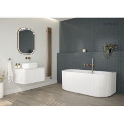 Blat naszafkowy 80 cm biały mat Hamnes OLTENS 63013000