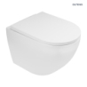OneForm Stille PureRim miska WC wisząca z powłoką SmartClean biały połysk Hamnes OLTENS 42552000