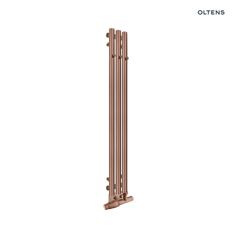 Grzejnik łazienkowy 120x15 cm miedź szczotkowana Stang OLTENS 55031610