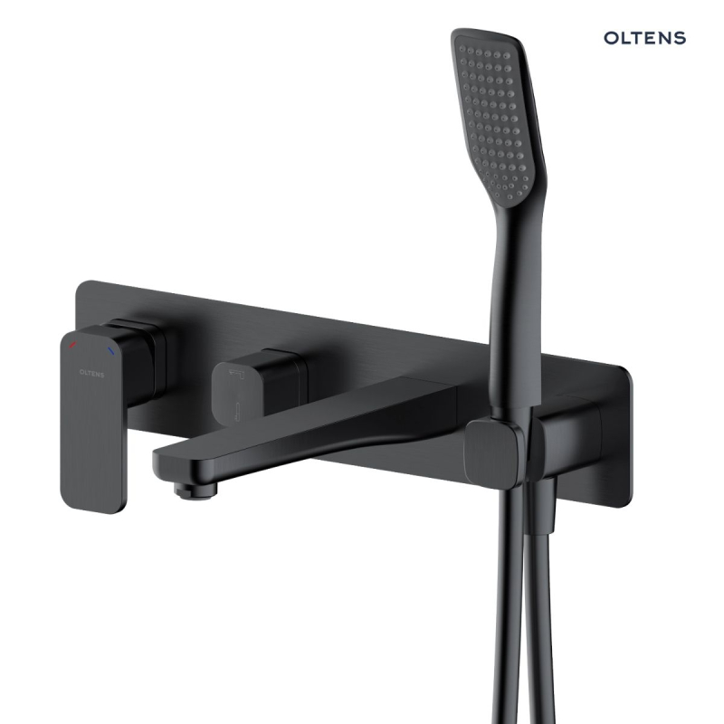 Bateria wannowo-prysznicowa podtynkowa 4-otworowa grafit Hadsel OLTENS 34109400