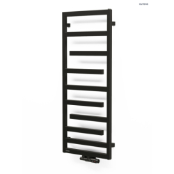 Grzejnik łazienkowy 121x50 czarny mat Flamma OLTENS 55015300