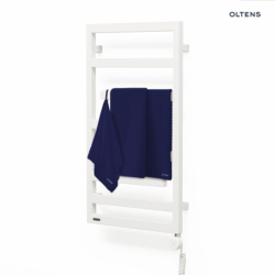 Grzejnik elektryczny 88x50 cm biały Flamma (e) OLTENS 55113000