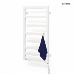 Grzejnik elektryczny 88x50 cm biały Flamma (e) OLTENS 55113000
