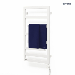 Grzejnik elektryczny 88x50 cm biały Flamma (e) OLTENS 55113000