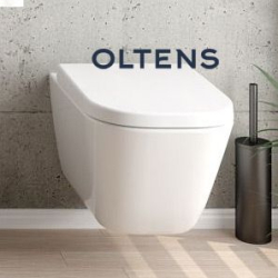 Miska WC wisząca PureRim z powłoką SmartClean biała Hadsel OLTENS 42539000