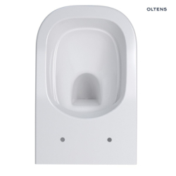 Miska WC wisząca PureRim z powłoką SmartClean biała Hadsel OLTENS 42539000