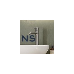 Slim bateria umywalkowa stojąca wysoka nikiel Molle OLTENS 32403910