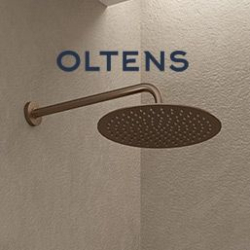 Deszczownica 30 cm okrągła miedź szczotkowana Vindel OLTENS 37006610