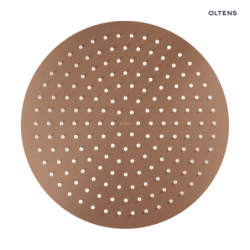 Deszczownica 30 cm okrągła miedź szczotkowana Vindel OLTENS 37006610