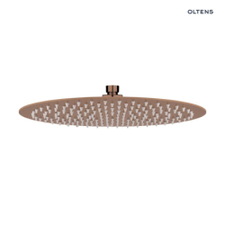 Deszczownica 30 cm okrągła miedź szczotkowana Vindel OLTENS 37006610