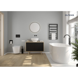 Bateria umywalkowa podtynkowa komplet czarny mat Rann OLTENS 32603300