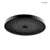 Deszczownica okrągła 26 cm czarny mat Vann OLTENS 37007300