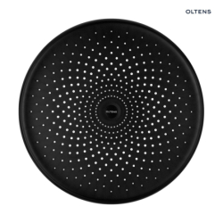 Deszczownica okrągła 26 cm czarny mat Vann OLTENS 37007300