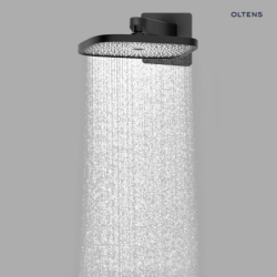 Deszczownica kwadratowa 26 cm czarny mat Vann (S) OLTENS 37008300