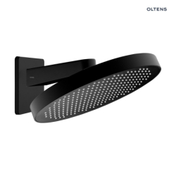 Deszczownica okrągła 32 cm czarny mat Regna OLTENS 37009300