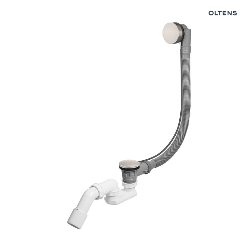 Syfon wannowy automatyczny z pokrętłem nikiel 03001910 Oster OLTENS 3001910