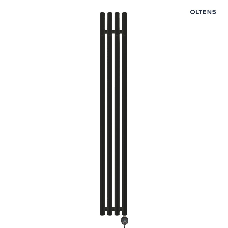 Grzejnik elektryczny 150x20,5 cm czarny mat Stang (e) OLTENS 55120300