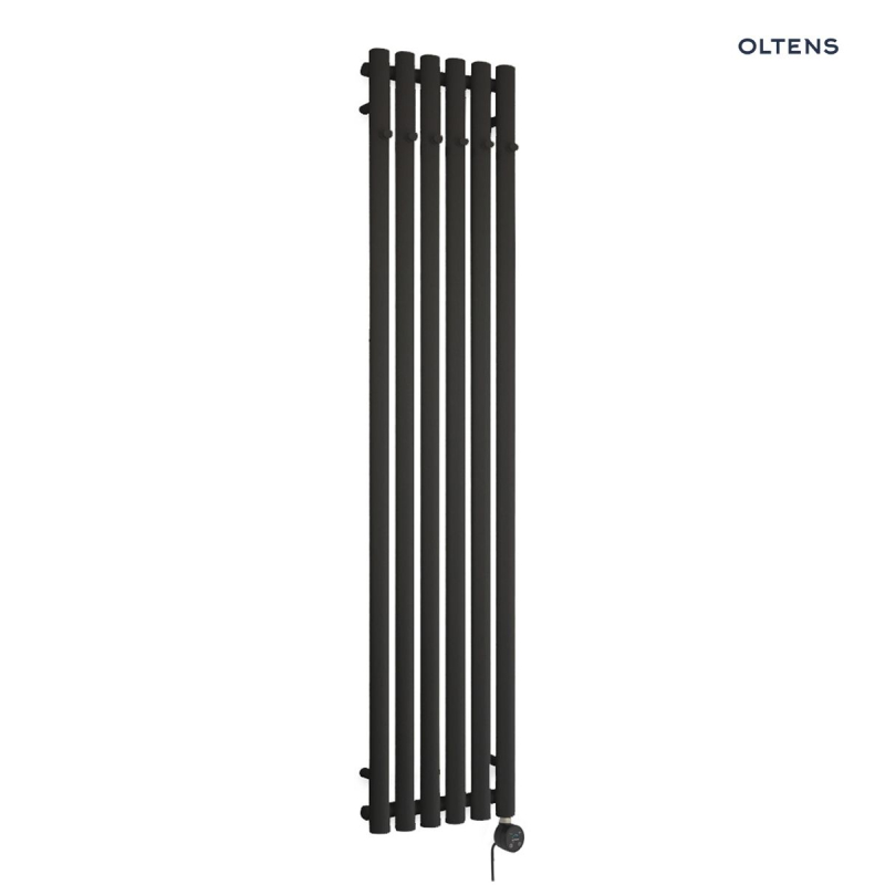 Grzejnik elektryczny 150x31,5 cm czarny mat Stang (e) OLTENS 55122300