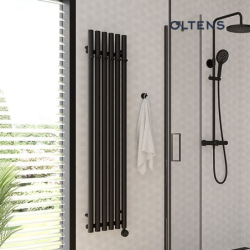Grzejnik elektryczny 150x31,5 cm czarny mat Stang (e) OLTENS 55122300